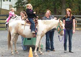 kids on horse